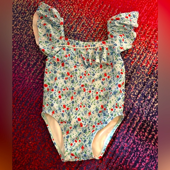 Janie & Jack one piece swimsuit - Picture 1 of 3